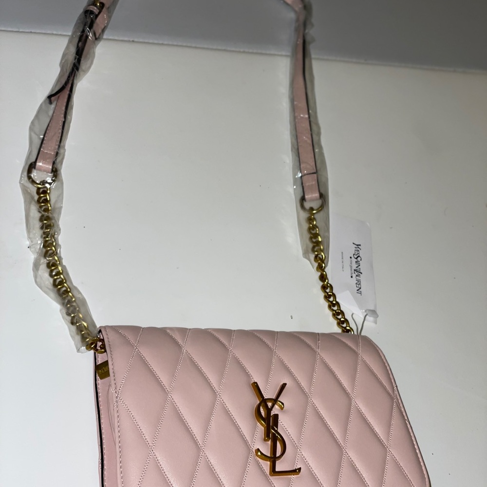 Saint Laurent baby pink crossbody